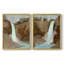 Impression encadrée Turquoise Falls I-Premium - prête à être accrochée - aucun clou requis - aucun clou requis-336561956-336561954