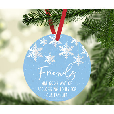 3.5'' Metal Ball Ornament