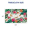 Nappe Tropical Hibiscus Butterfly 60 "x 120"