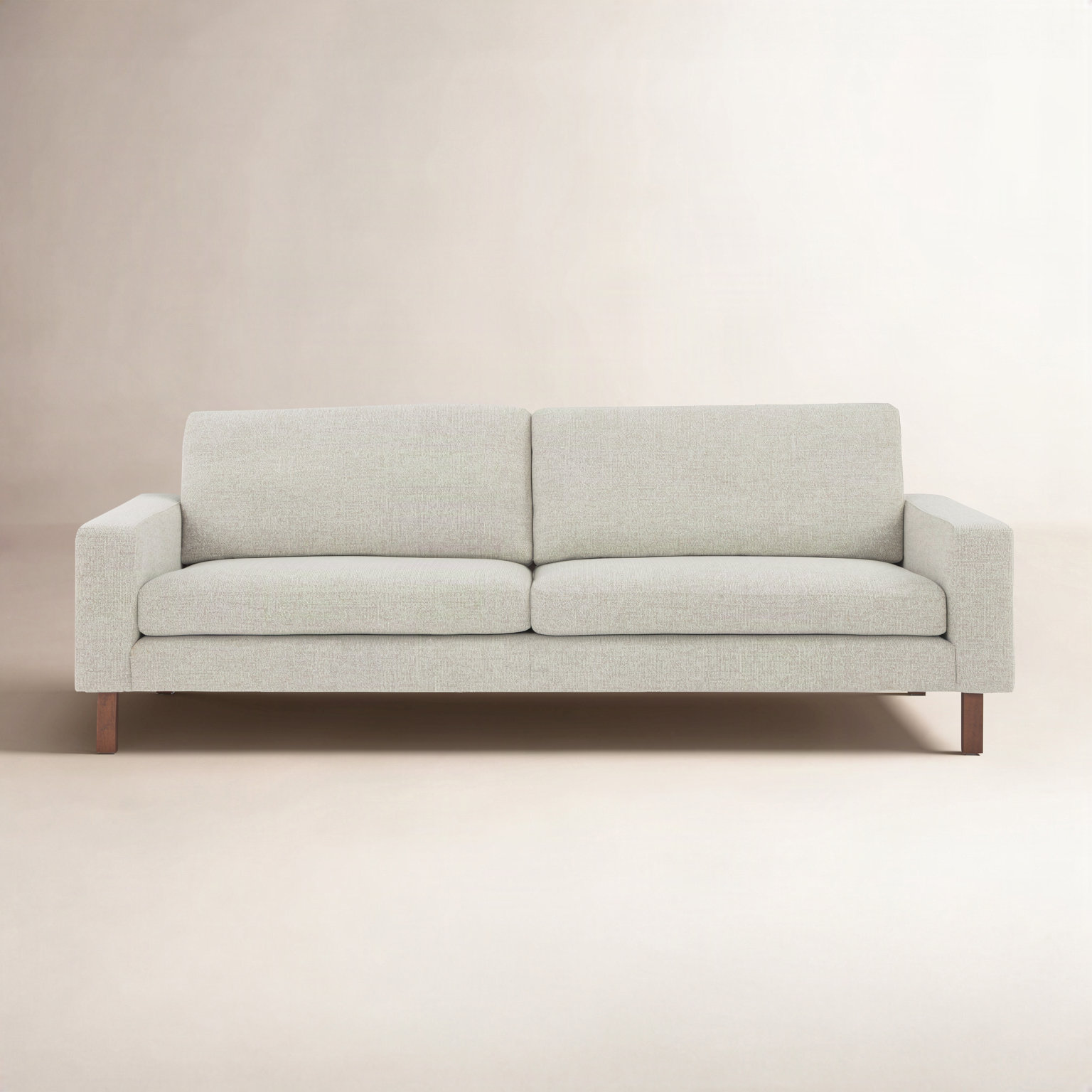 Lobos 87.01'' Upholstered Sofa, Taupe Chenille