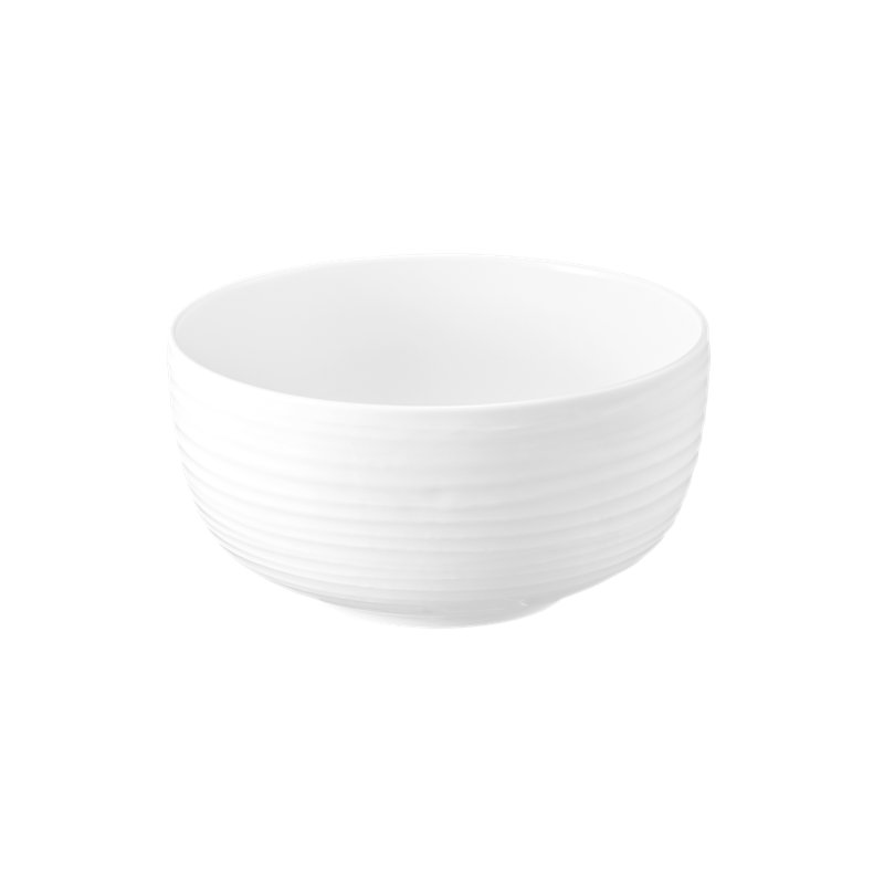 2 Piece Salad Bowl, White