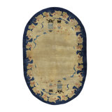 Cotton Floral Area Rug