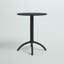 Althoff Round Outdoor Bistro Table , 23.6'' in. W 23.6'' in. D-1012927935