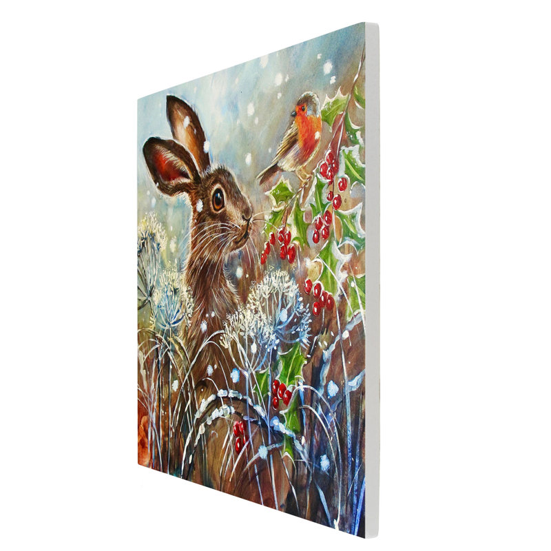 JUDITH YATES Farmhouse Wall Decor on Ceramic