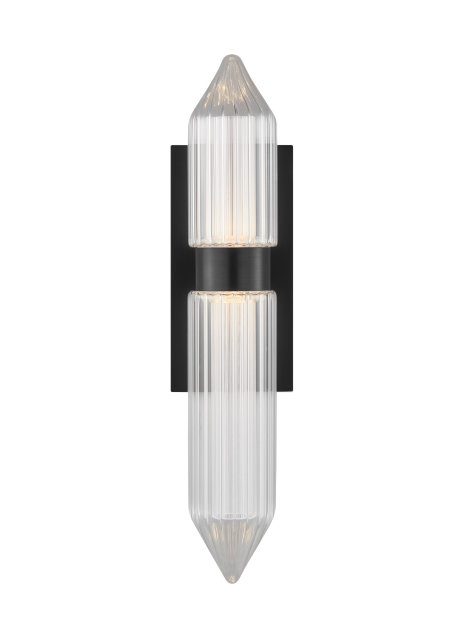 Langston Large Wall Sconce, Plated Dark Bronze