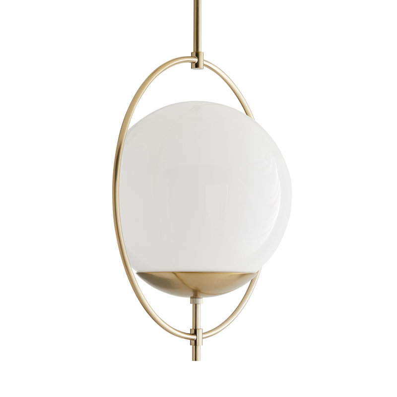 Volta 1 - Light Pendant, Heritage Brass