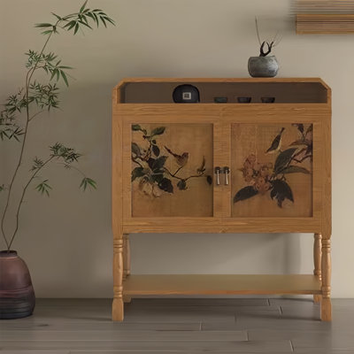 Medieval-style storage cabinet