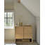 Nordic 31.5 in. W Solid Wood Sideboard