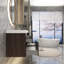 Ensemble de meuble-lavabo mural simple 47 po-2116105922