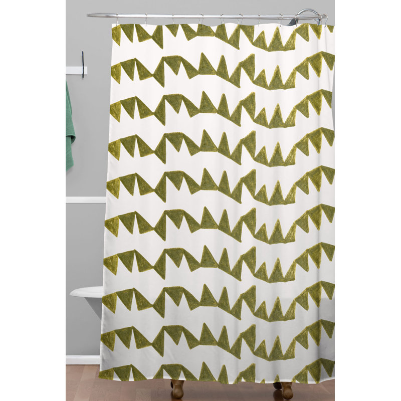 Geometric Shower Curtain