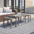 Akshaya Metal 3-Piece Nesting Coffee Table