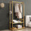 Gold Clothing Rack,Heavy Duty Clothes Rack With Bottom Shelves,G...
