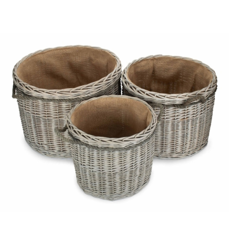 Wicker Log Carrier