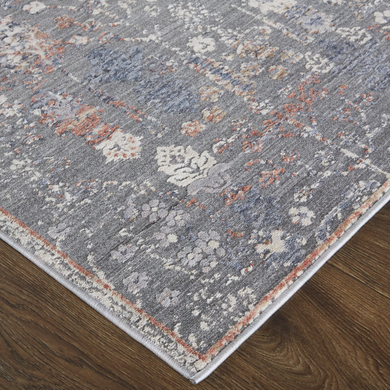 Lillie-Anna Oriental Indoor Rug, Rectangle 7'10" x 9'10"