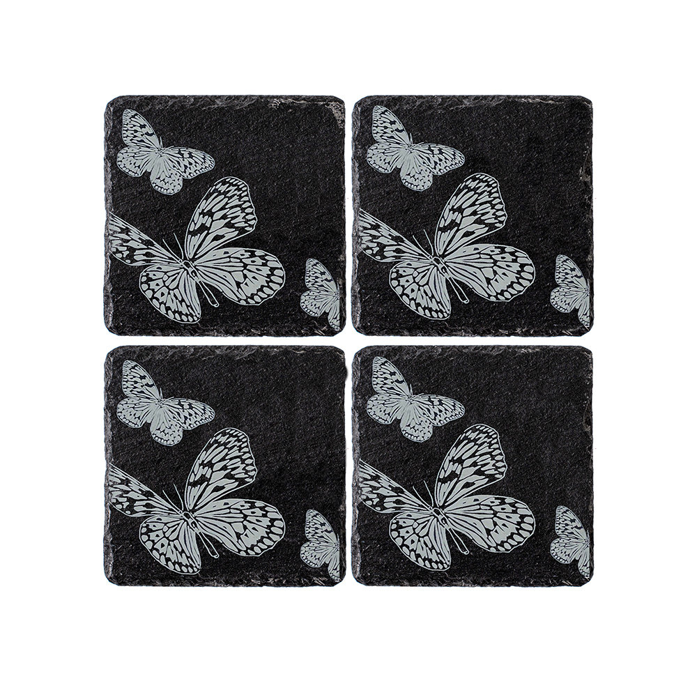 Square 4 Piece Coaster Set