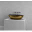 Vast Studio Vessel Sink – Oval Countertop Basin with Smooth Interior, Metallic Luxury Finish & Modern Spa-Inspired Sculpted Design-1959489848