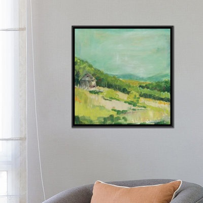 « upper fields », impression sur toile
