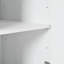 Buffet à 4 portes sans poignée pour la salle à manger, le salon, la chambre à coucher et le couloir (blanc)-430948787