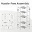 Bamboo Freestanding Bathroom Shelves