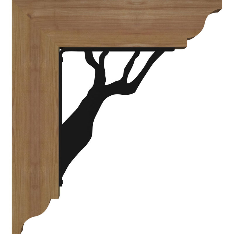 Support en fer cèdre rouge occidental traditionnel l 3 3 po x P 20 po x H 23 po Damon, H 23 po x P 20 po