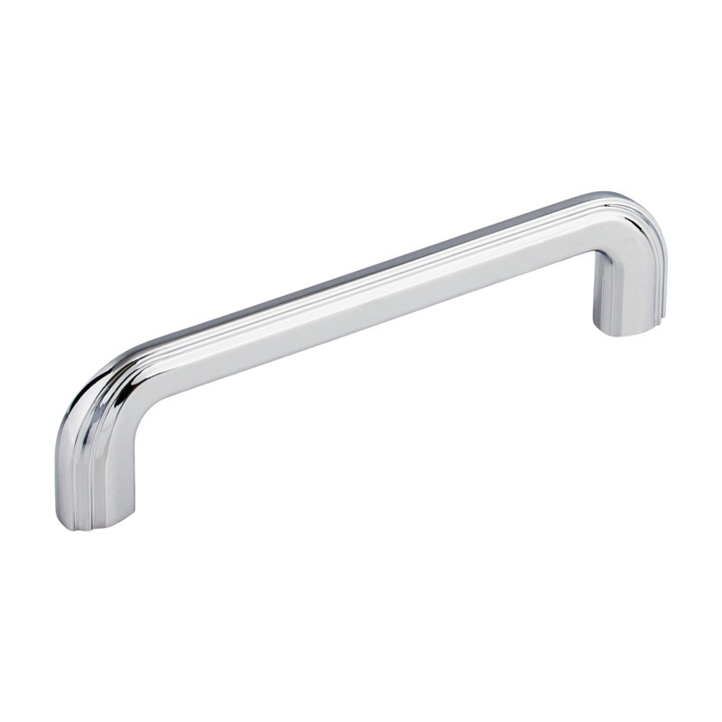 Victoria Falls Bar Pull, Polished Chrome, 5" Center to Center