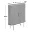 Iris 2-Door Accent Cabinet with Tambour Doors-80860623