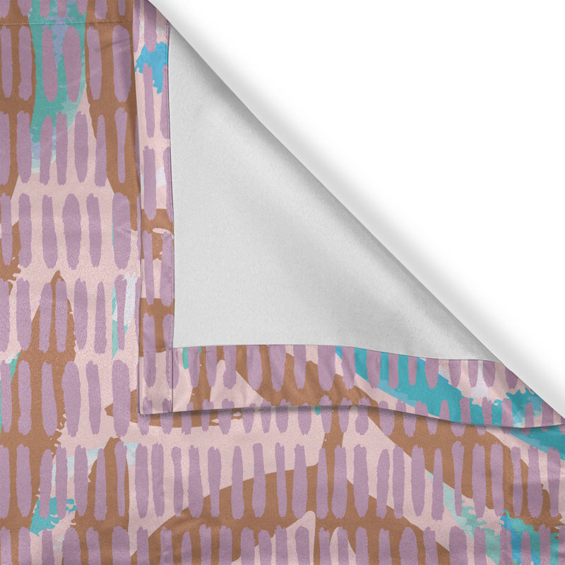 Semi Sheer Curtain Pair