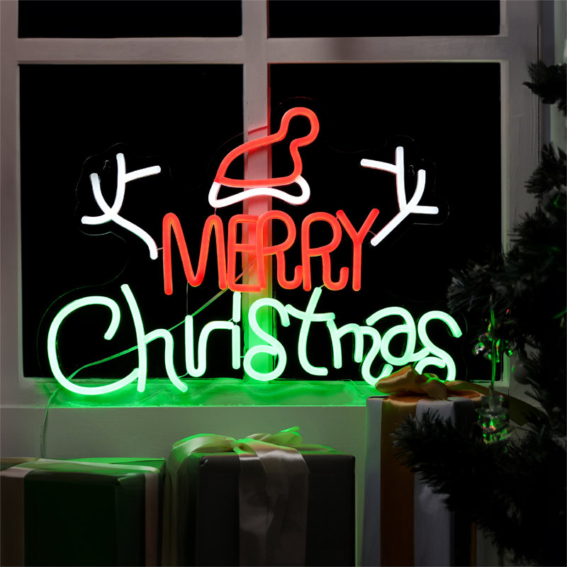 LED Lighted Window Décor
