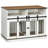 Versatile Dog Crate Furniture with Multiple Features for Different Sized Dogs-279347197