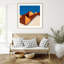 «The Color Orange» par Markus Auerbach, impression sur bois encadrée-1356504643