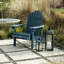 Chaise Adirondack pliante en plastique / résine Anette-1591512487