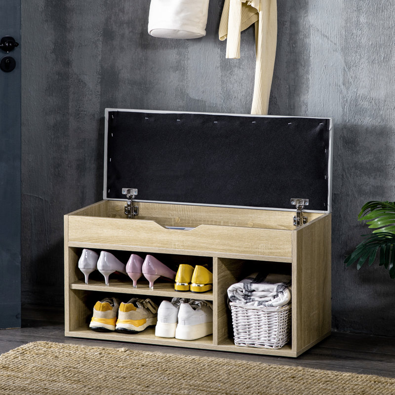 5 Pair Shoe Storage Bench