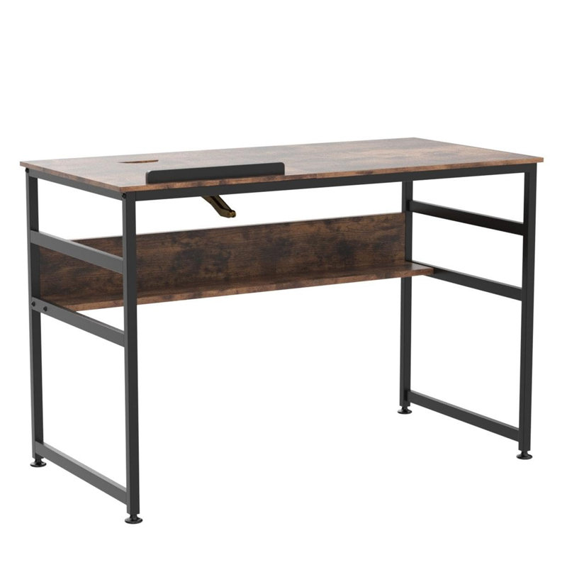 Metal Base Drafting Table