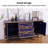 Hand-Painted Carved Accent Cabinet 59.06'' Sideboard