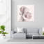 Hibiscus 1 Piece Wrapped Canvas Wall Art-1715430110