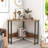 Computer Desk with Built-In Electrical Outlet-204094277