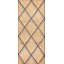 Petit tapis crocheté en laine antique American