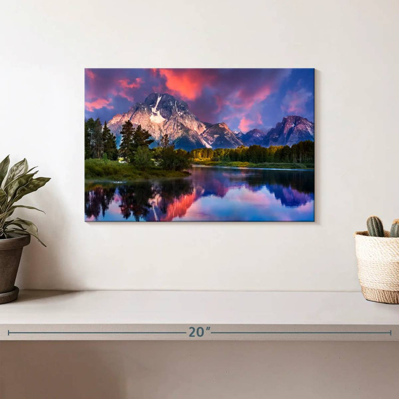 Alvord Grand Teton lumière du jour, H 8 po x l 12 po