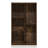 Luder 5-Cube Reversible Open Shelf Amber Pine Cube Organizer Living Room Storage Modern