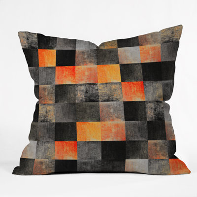Fireplace Throw Pillow