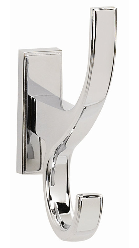 Stimson Wall Mounted Robe Hook, Polished Chrome