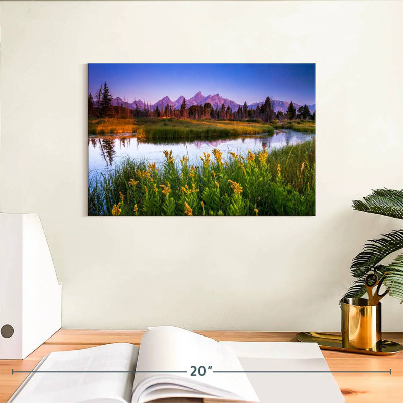 Alvord Vivid Schwabacher Landing Sunrise, H 8 po x l 12 po