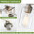 Dimmable Clear Glass Bathroom Vanity Light-59132965-59132984