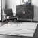 Lantilly Modern Performance Shag Beige Rug
