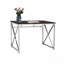 Bureau Madison, MDF brun / chrome