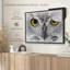 Animal «Gazing Bold Owl», reproduction sur toile-101457257