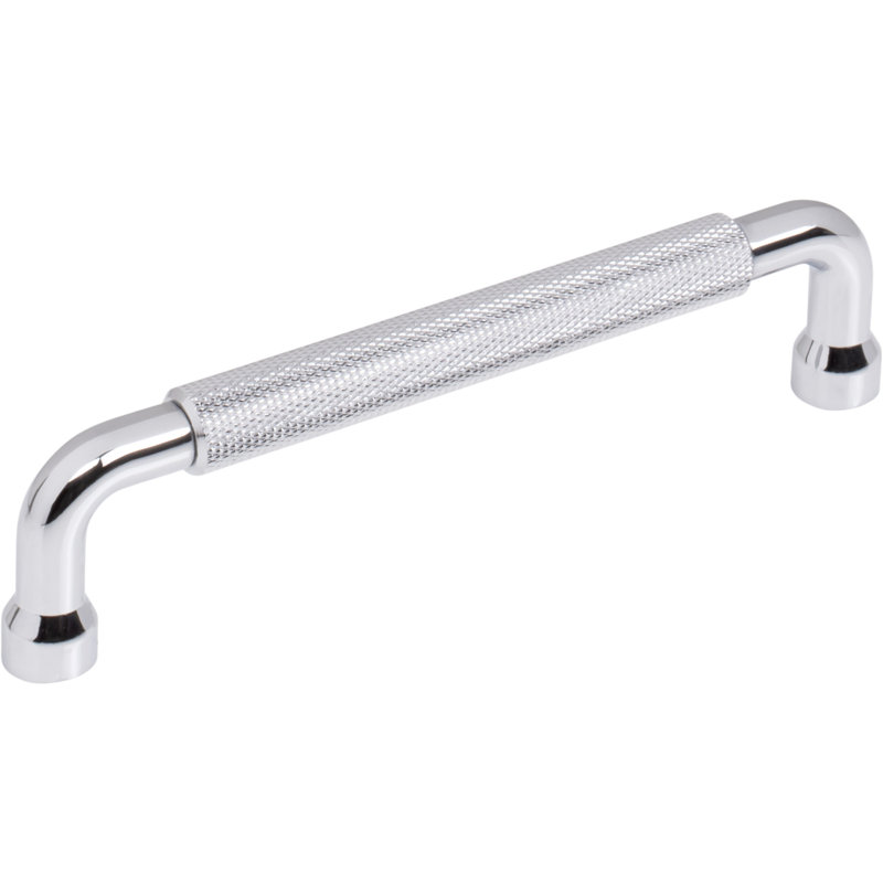Garrison Bar Pull, Polished Chrome, 5 1/16" Center To Center