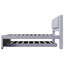 Lit plateforme double avec lit gigogne-608287097