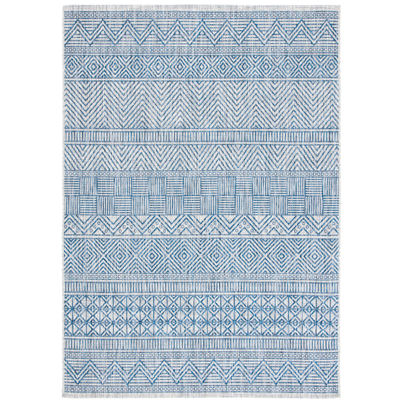 Selden Performance Southwestern Indoor/Outdoor Area Rug, Rectangle 5'3" x 7'7"