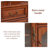 Deep-cherry Solid Wood Sideboard-948126098-948126099